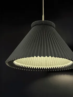 Model 1-30 pendel med Moss Green papirskærm